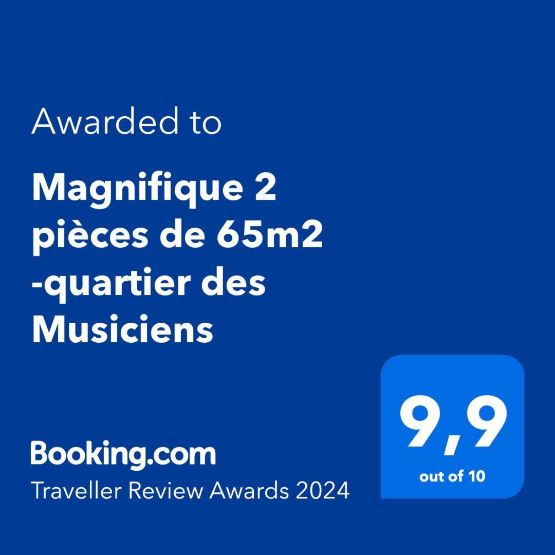 דירות ניס Magnifique 2 Pieces De 65M2 -Quartier Des Musiciens מראה חיצוני תמונה